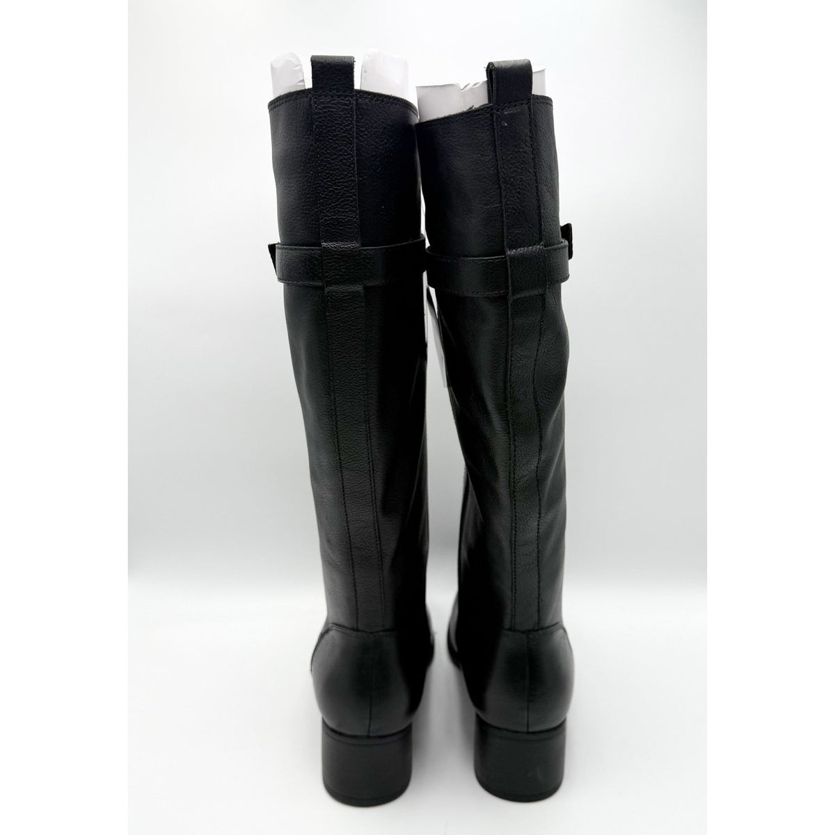 Naturalizer Womens Kenna Knee High Boots Size 9 M XWIDE CALF Black Leather NIB