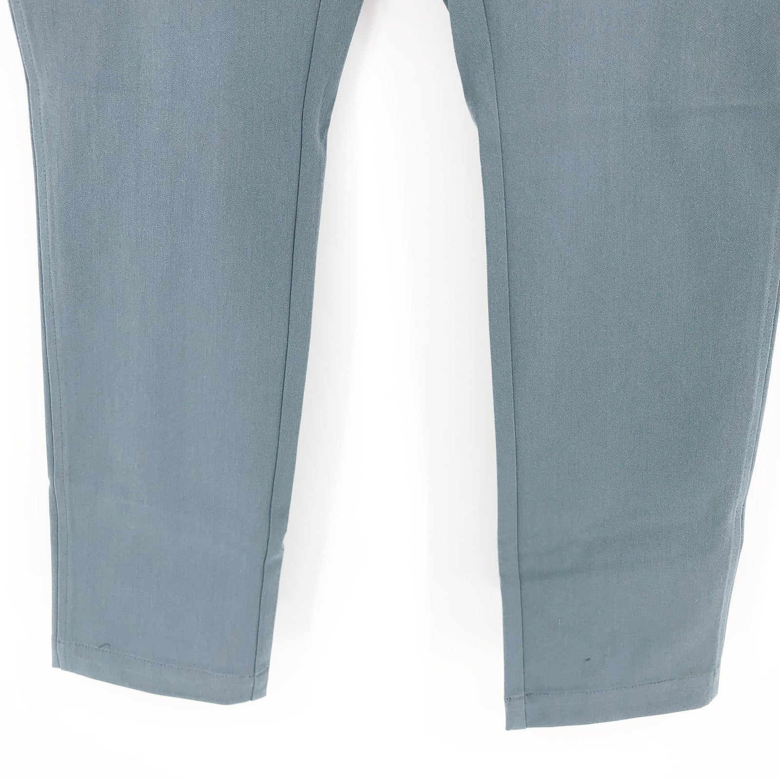 MINISTRY OF SUPPLY Men's Pace Tapered Chino Pants 36x35 Blue Flat Front NWT