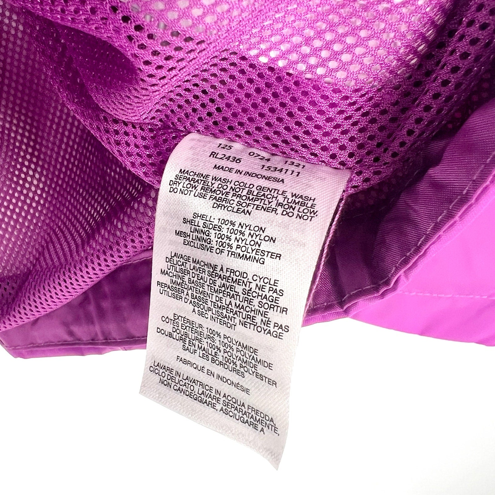COLUMBIA Women's Arcadia II Jacket Large Pink Purple Hooded Waterproof NWT