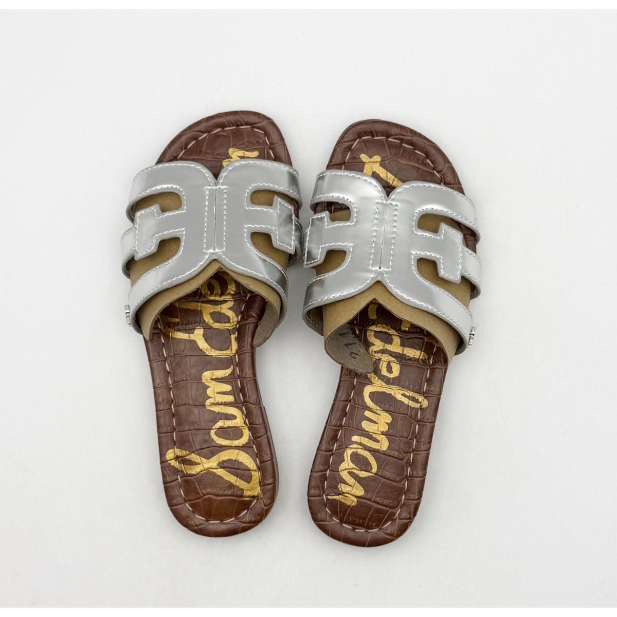 Sam Edelman Kids Bay Slide Sandals Size 11 M EU 28 Leather NIB