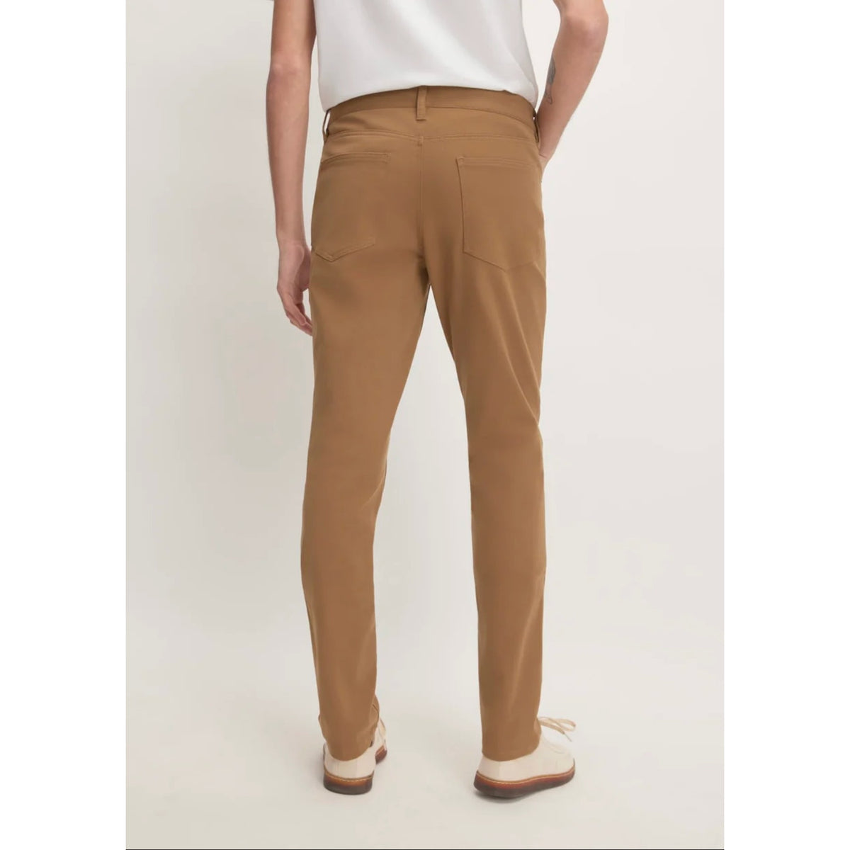 EVERLANE Men's The Performance 5-Pocket Pants 31x32 Tan Stretch NWT