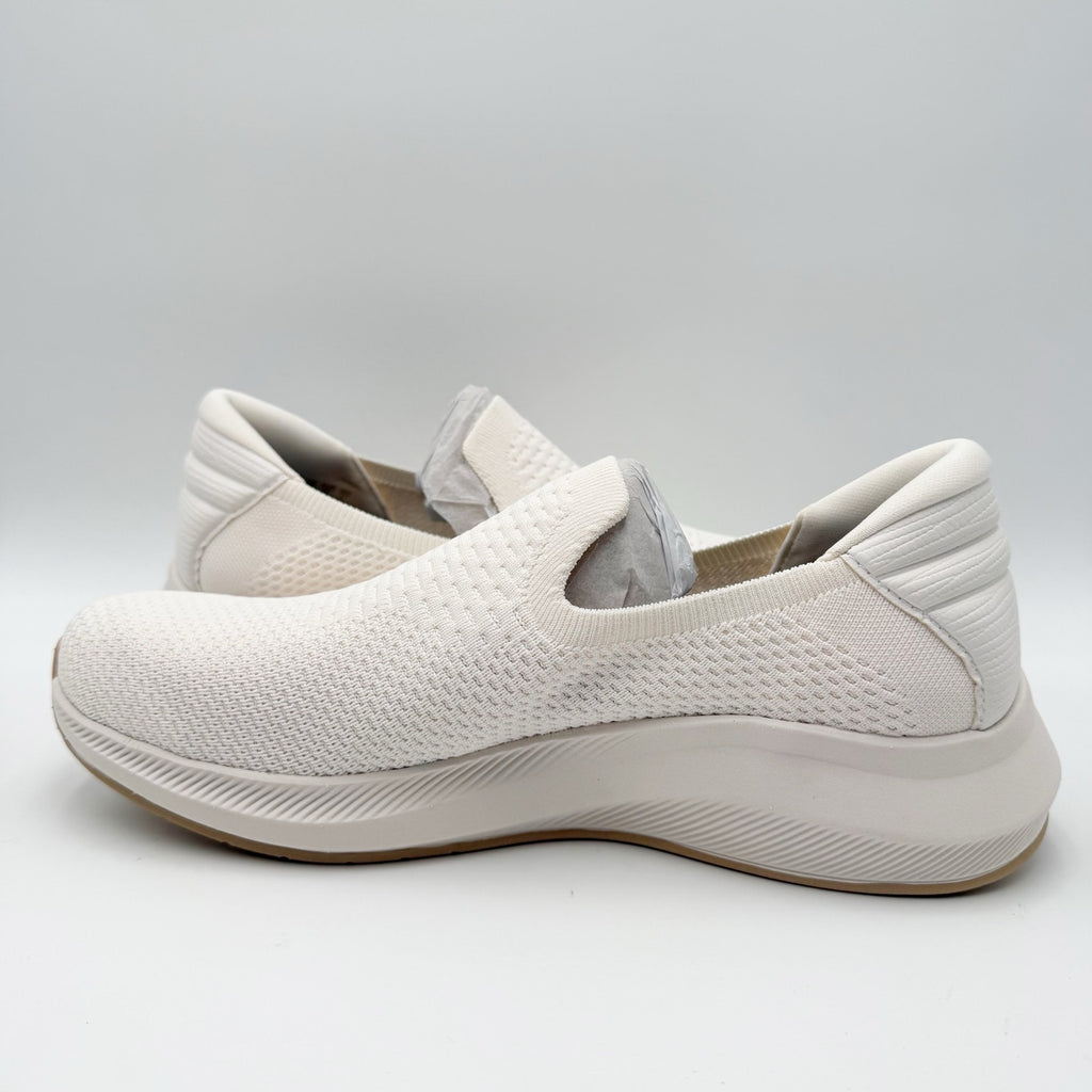 Ryka Womens Fling Slip On Casual Sneakers Size 11 Wide EU 42 White NIB