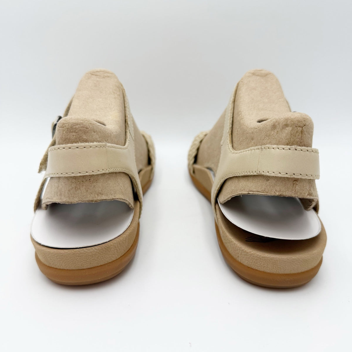 DANSKO Womens Jodie Sandals EU 40 US 9.5-10 Vanilla Tan Woven Leather NIB