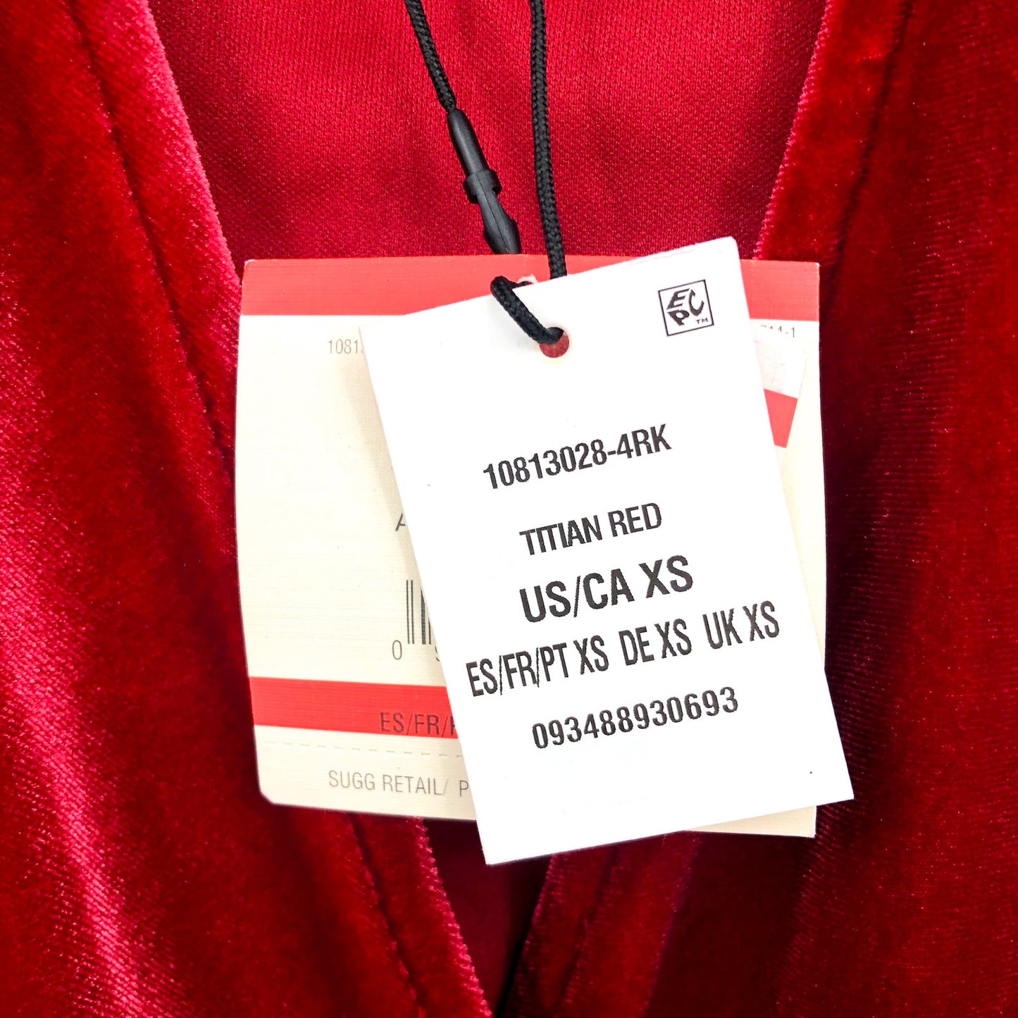 ANNE KLEIN Women's Velvet Wrap Dress Titian Red XS