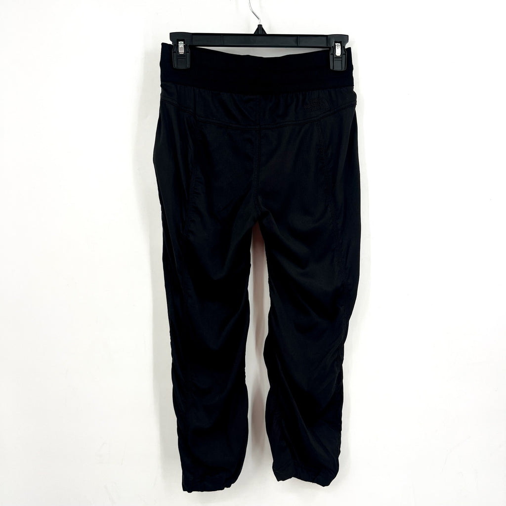 THE NORTH FACE Womens Aphrodite 2.0 Capri Pants XS Black Drawstring NWT