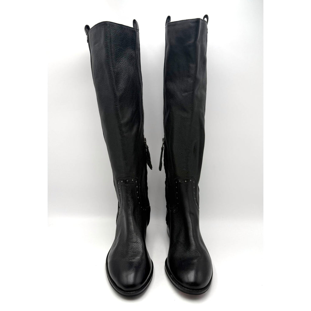 Sam Edelman Womens Prina Knee High Riding Boots Size 8.5 EU 38.5 Black NWOB