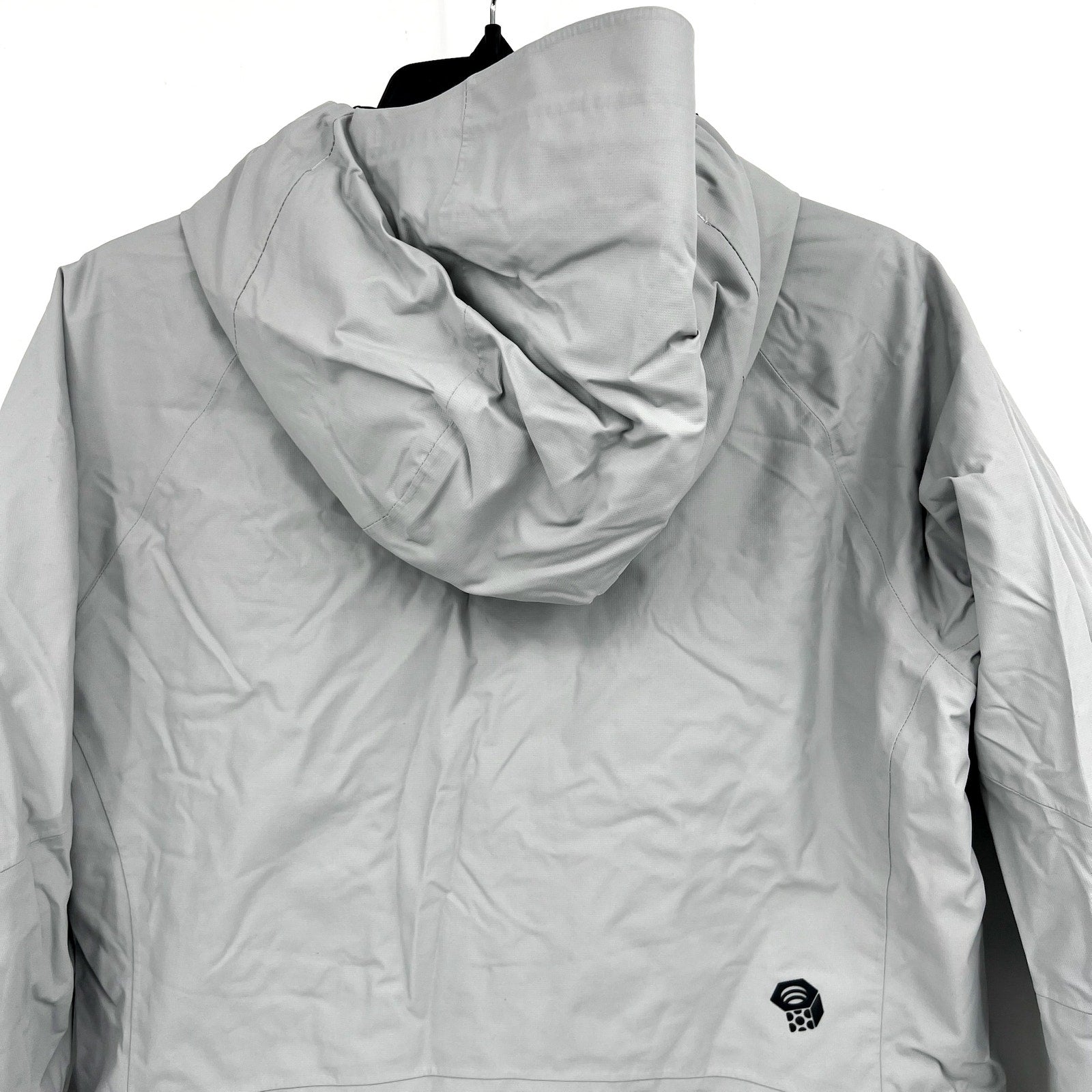 Mountain Hardware Womens Firefall 2 Winter Jacket Small Grey Zip Hood NWOT