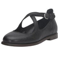 Lucky Brand Womens Necia Mary Jane Flats Size 7.5 M Black Leather NWOB