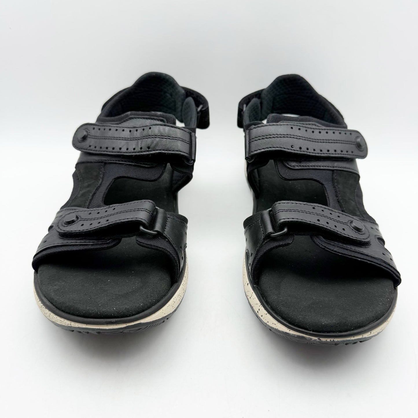 SAS Womens Embark Adjustable Sandals US 10 Narrow Black Comfort Sport NIB