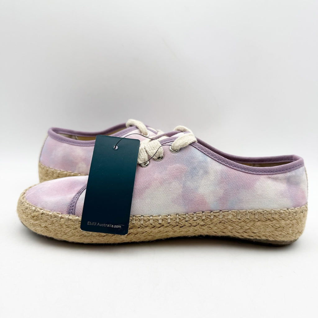 EMU Australia Kids Agonis Teens Sneakers US 4 EU 36 Tye Dye Purple NWOB