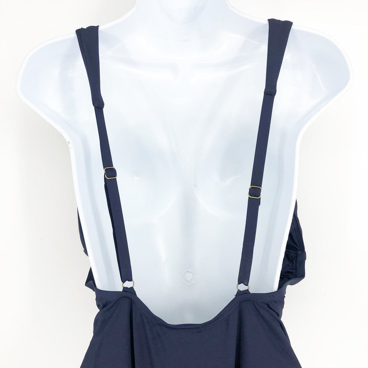 ANDIE SWIM Sardinia One Piece Swimsuit 3XL Blue Plunge V-Neck Open Back NWT