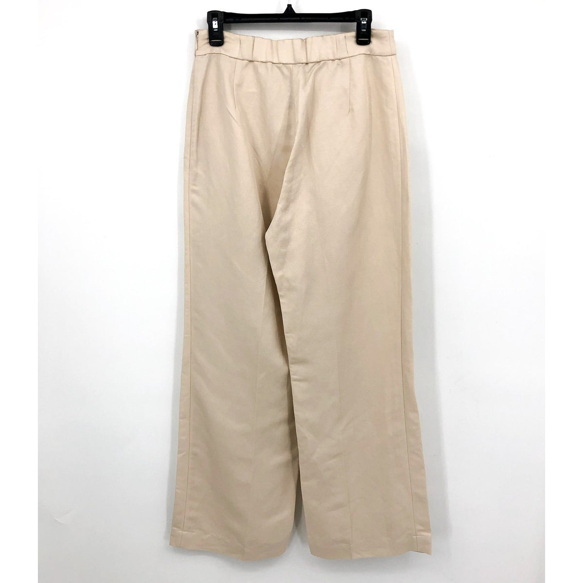 & Other Stories Women's Wide Leg Pants Size 8 Light Beige Linen Blend NWT