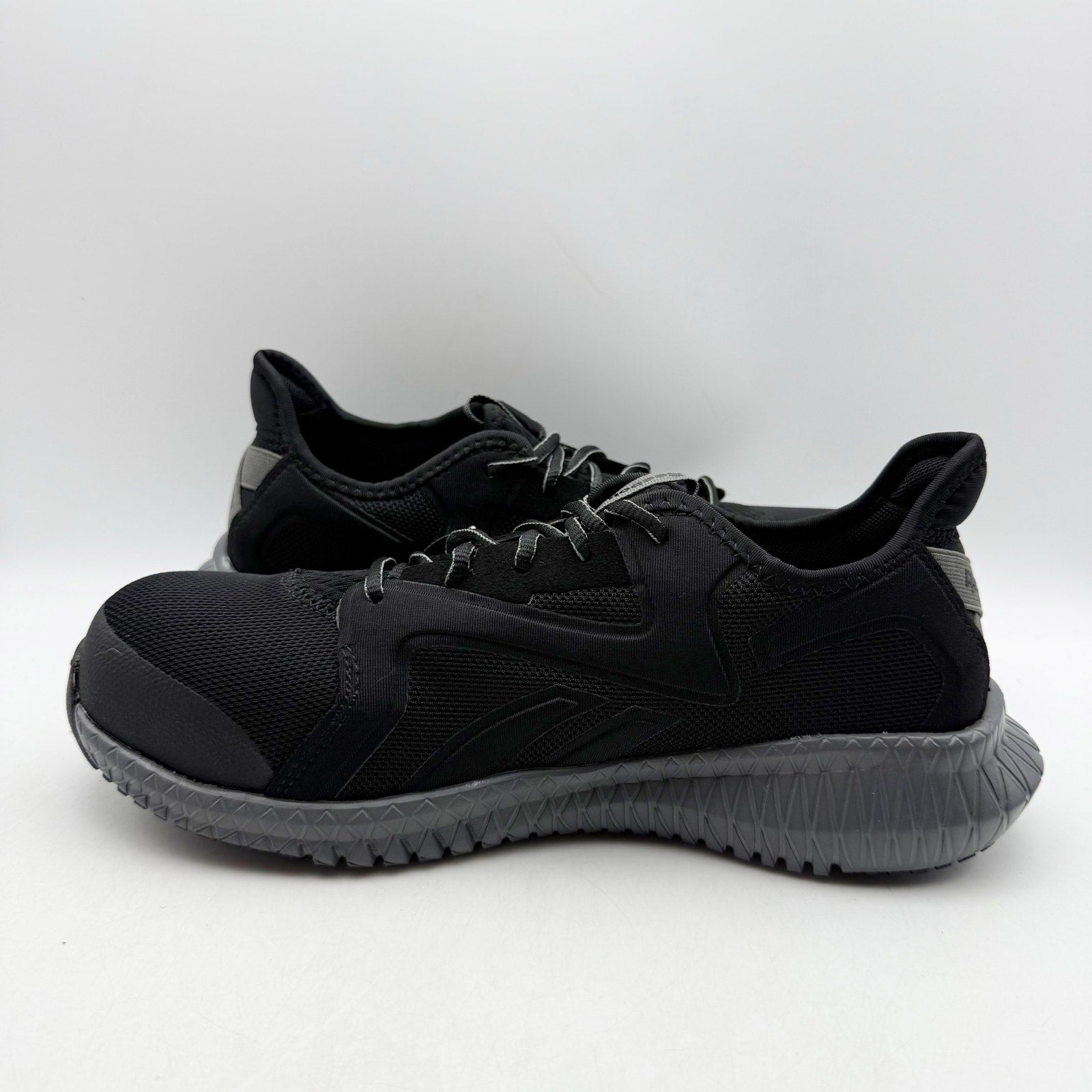 Reebok Work Flexagon 3.0 Work SD Shoes MENS 7.5 WOMENS 9.5 Black Comp Toe NIB