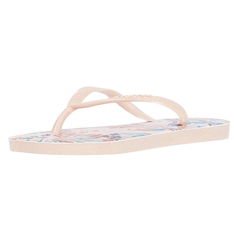 Havaianas Childrens Flip-Flops US 9 EU 23-24 Pink Floral NWT