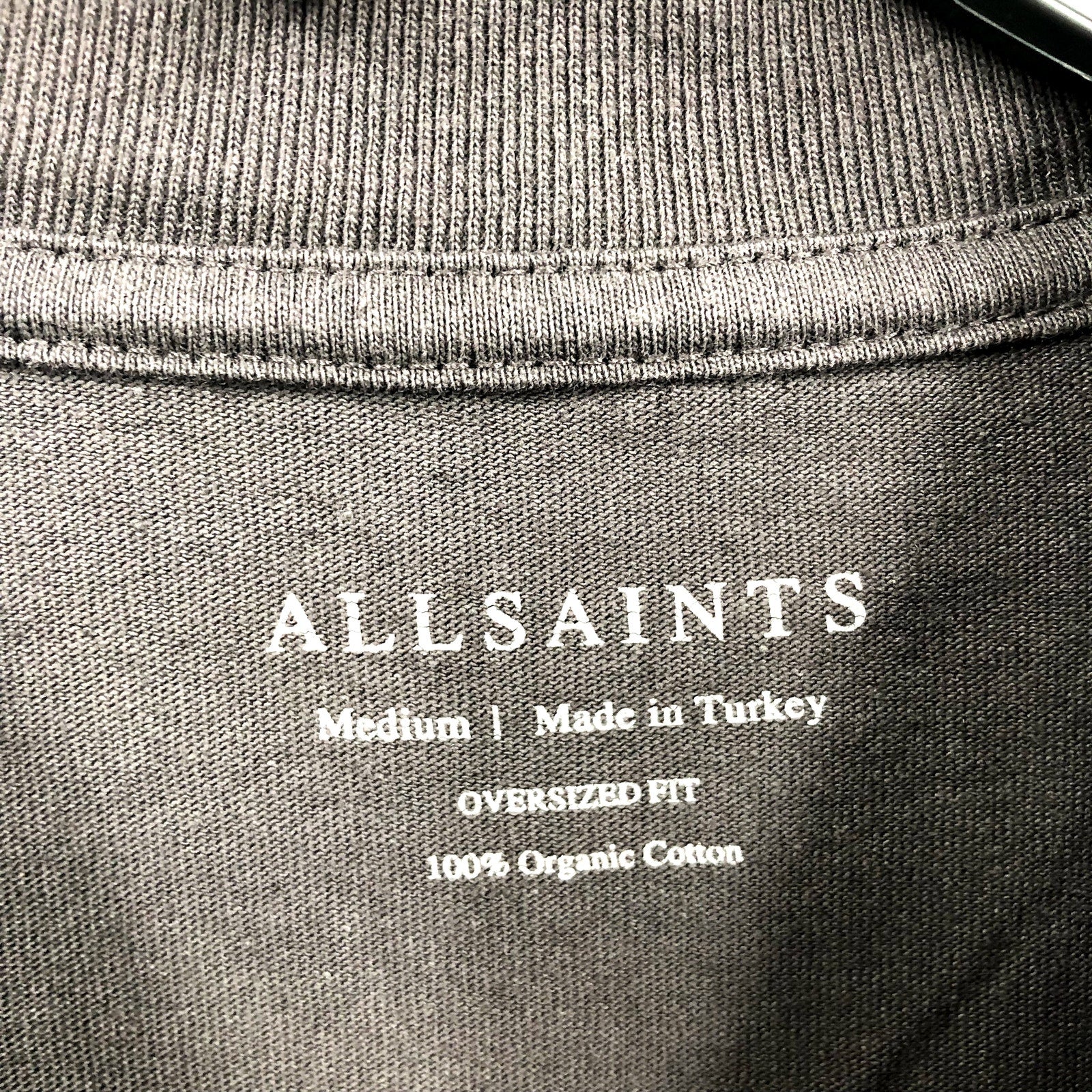 ALLSIANTS Men's Laser Crew T-Shirt Medium Skyline Grey Short Sleeve NWT