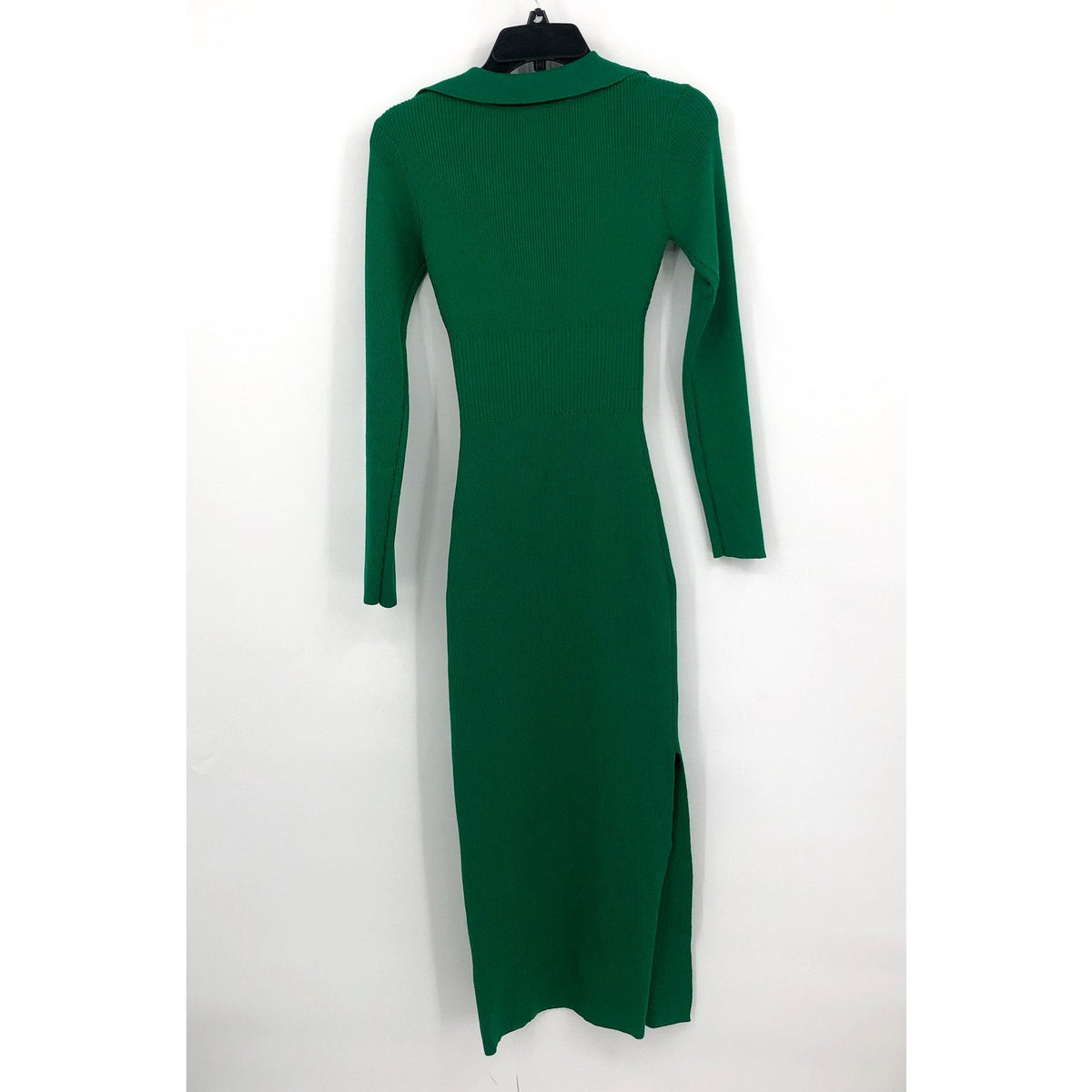 BARDOT Women's Collared Knit Dress Small US 4 Bright Green Long Sleeve NWT