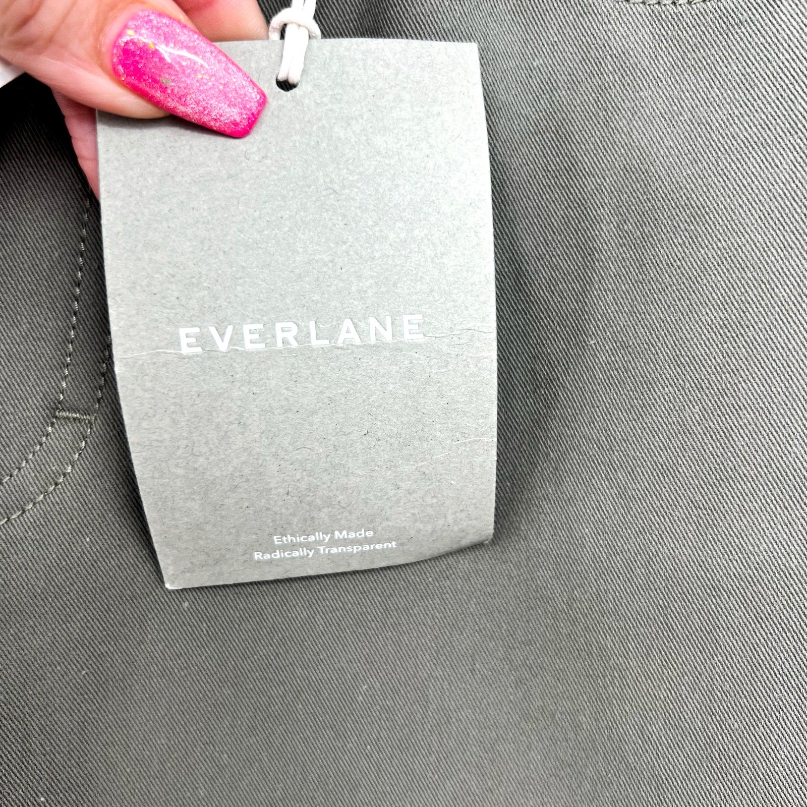 EVERLANE Men's The Performance 5-Pocket Pants 30x30 Green Business Casual NWT