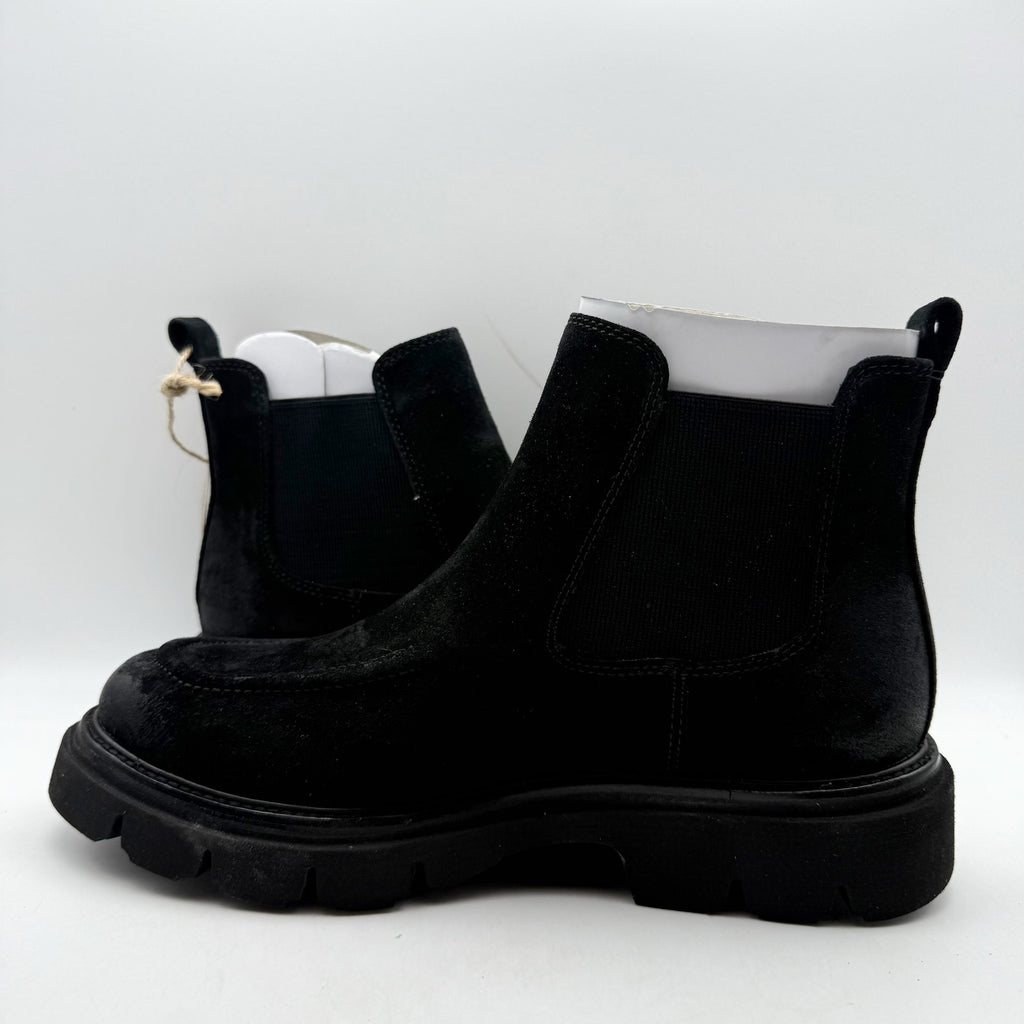 Sofft Womens Samira Chelsea Ankle Boots Size 9 M EU 39.5 Black Suede NIB
