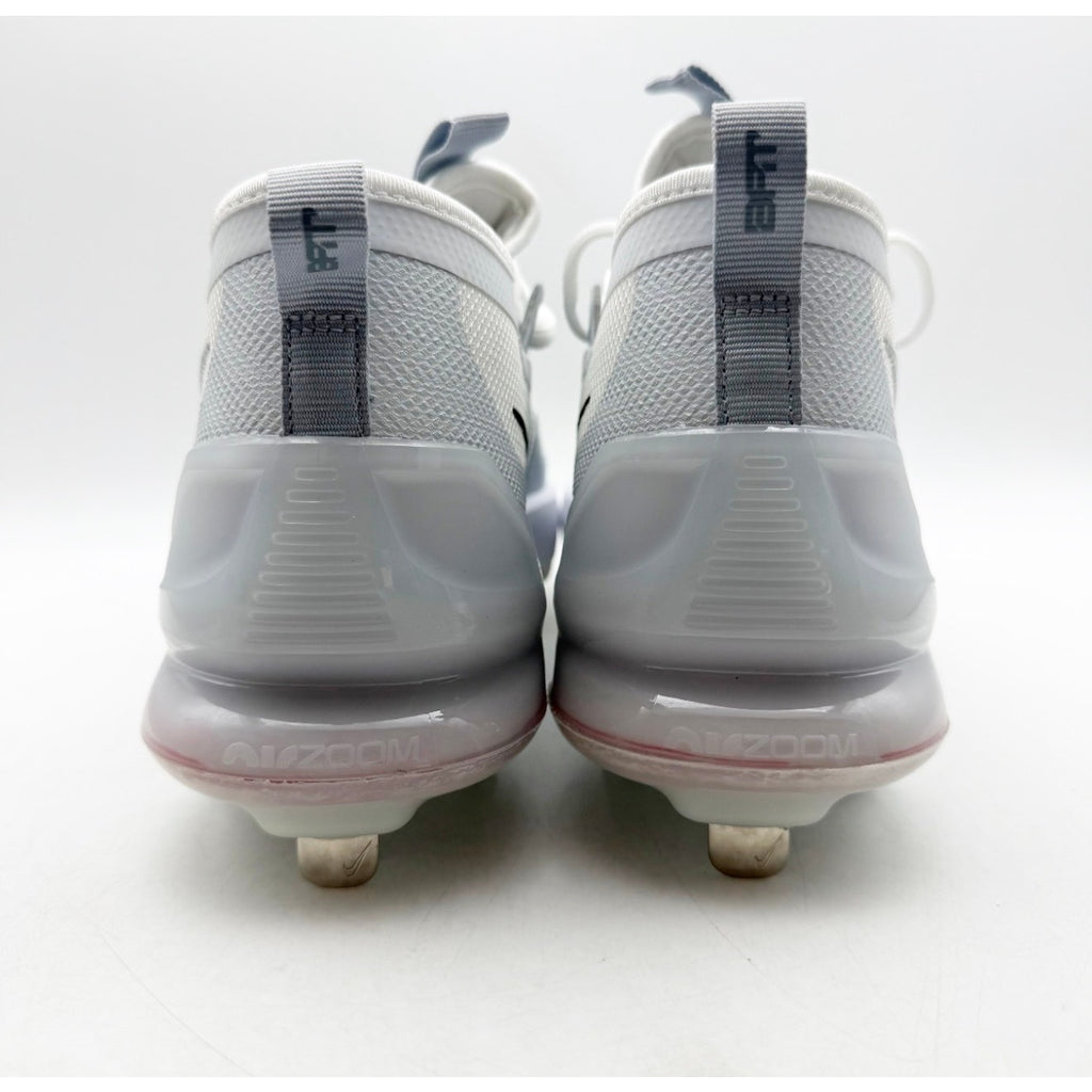Nike Mens Force Zoom Trout 9 Elite Metal Baseball Cleat Size 7 White FB2906 NWOB