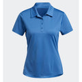 ADIDAS Women's Performance Primegreen Golf Polo Shirt XS Blue Short Sleeve NWT
