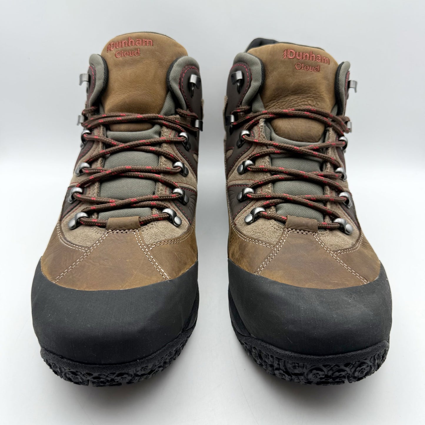 Dunham Mens Cloud Boots US 15 Wide EU 50 Brown Leather Waterproof NIB