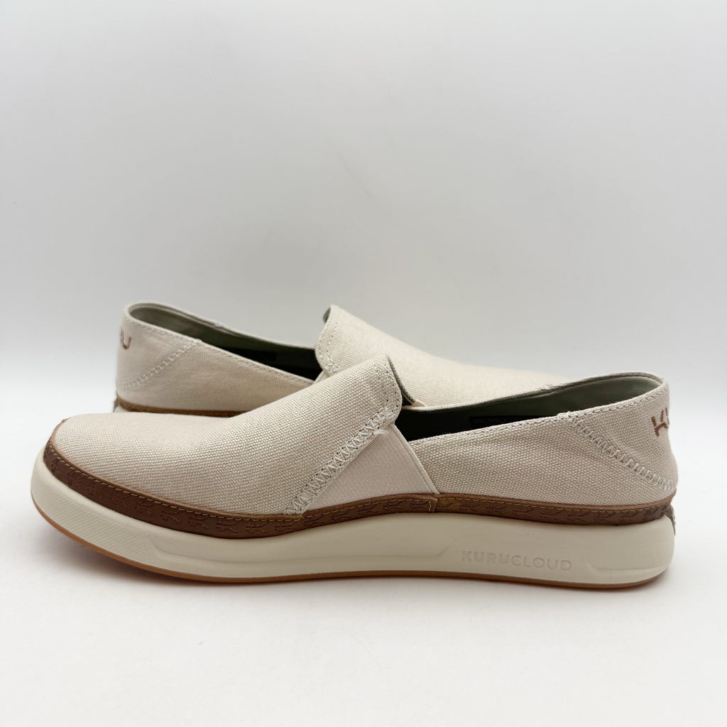 KURU Womens Roam Atla Classic Sneakers US 8.5 EU 39 Beige Sand Slip On NWOB