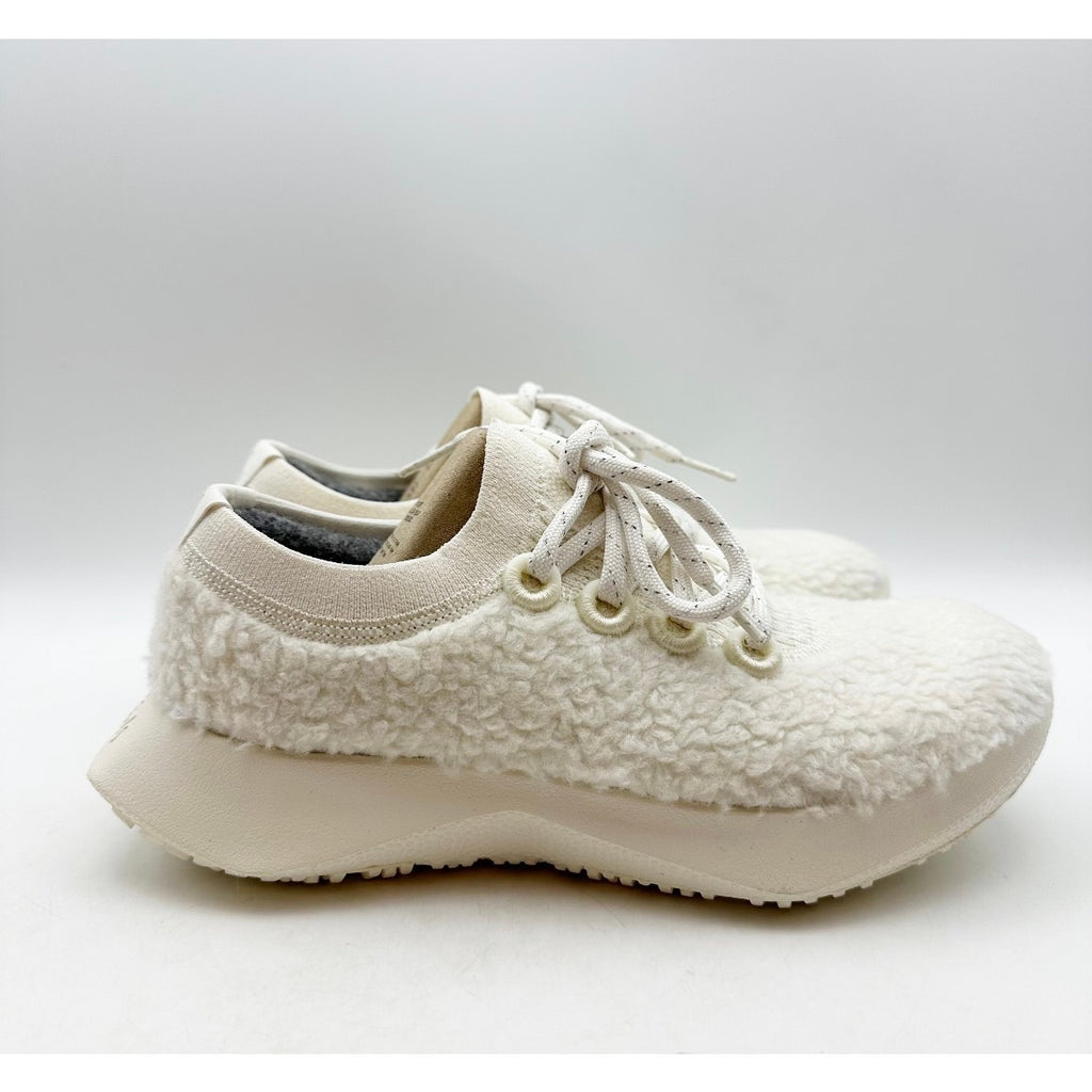 AllBirds Women's Wool Dasher 2 Fluffs Sneaker Size 7 EU 37 Natural White NIB