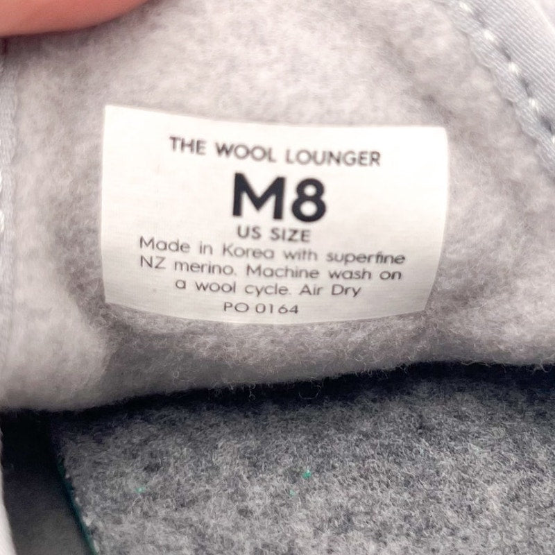 AllBirds Mens Wool Lounger Casual Sneakers Size 8 EU 40.5 Grey Slip On NIB