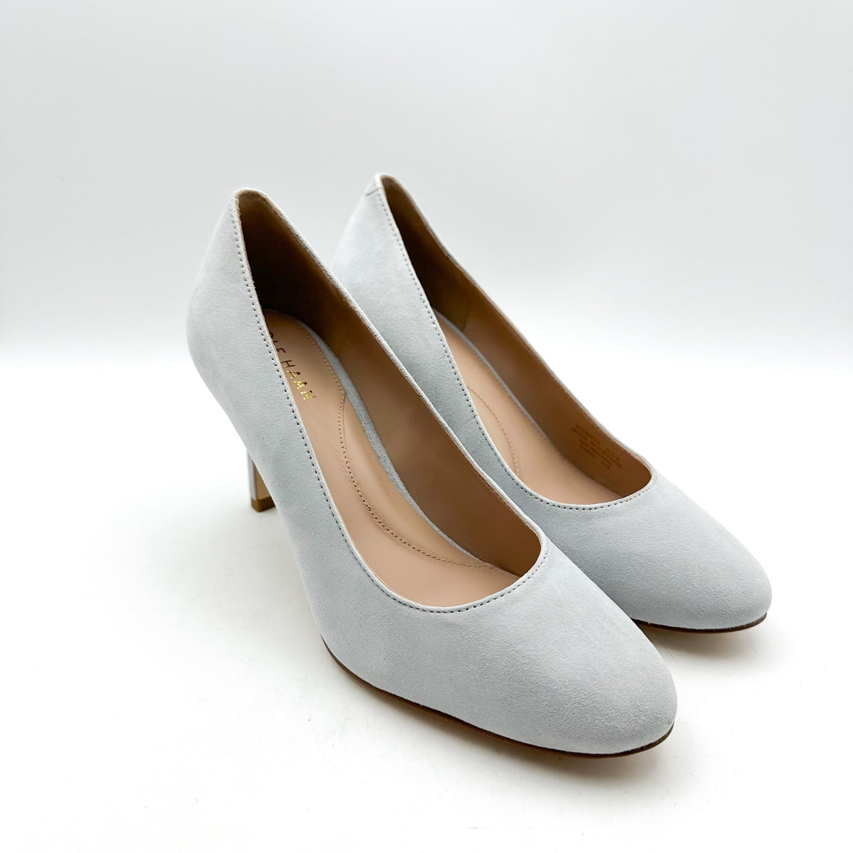 Cole Haan Womens Gabbie Pumps Size 5.5 Light Grey Blue NWOB