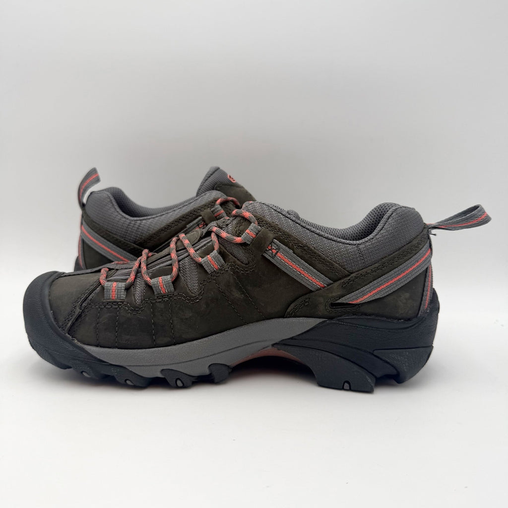 Keen Womens Targhee ll Hiking Shoes Size 8.5 Grey Waterproof Leather NWOB