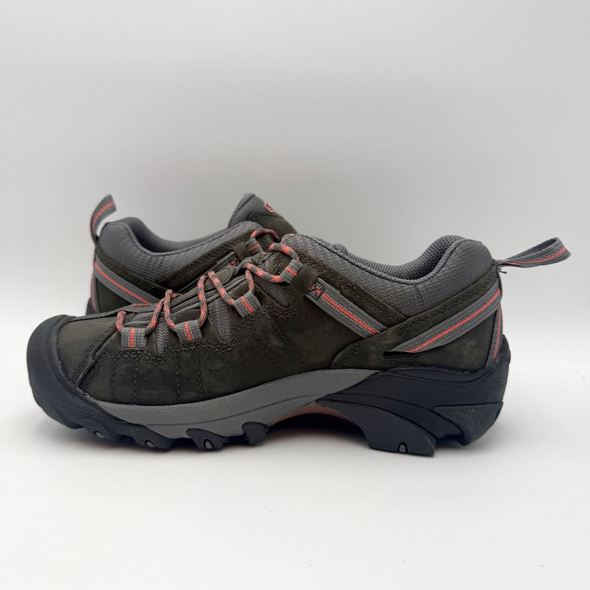 Keen Womens Targhee ll Hiking Shoes Size 8.5 Grey Waterproof Leather NWOB
