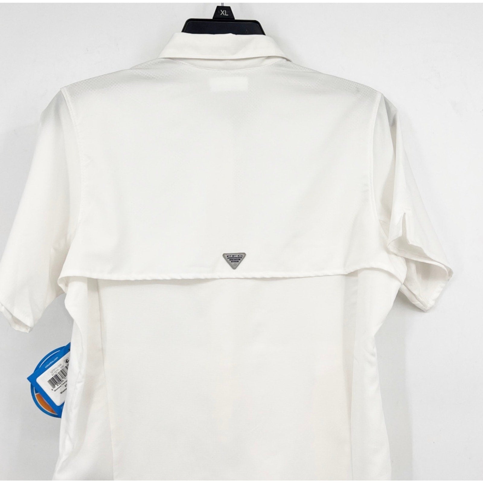 COLUMBIA Women's Tamiami II Short Sleeve Shirt XS White Sun Protection NWT