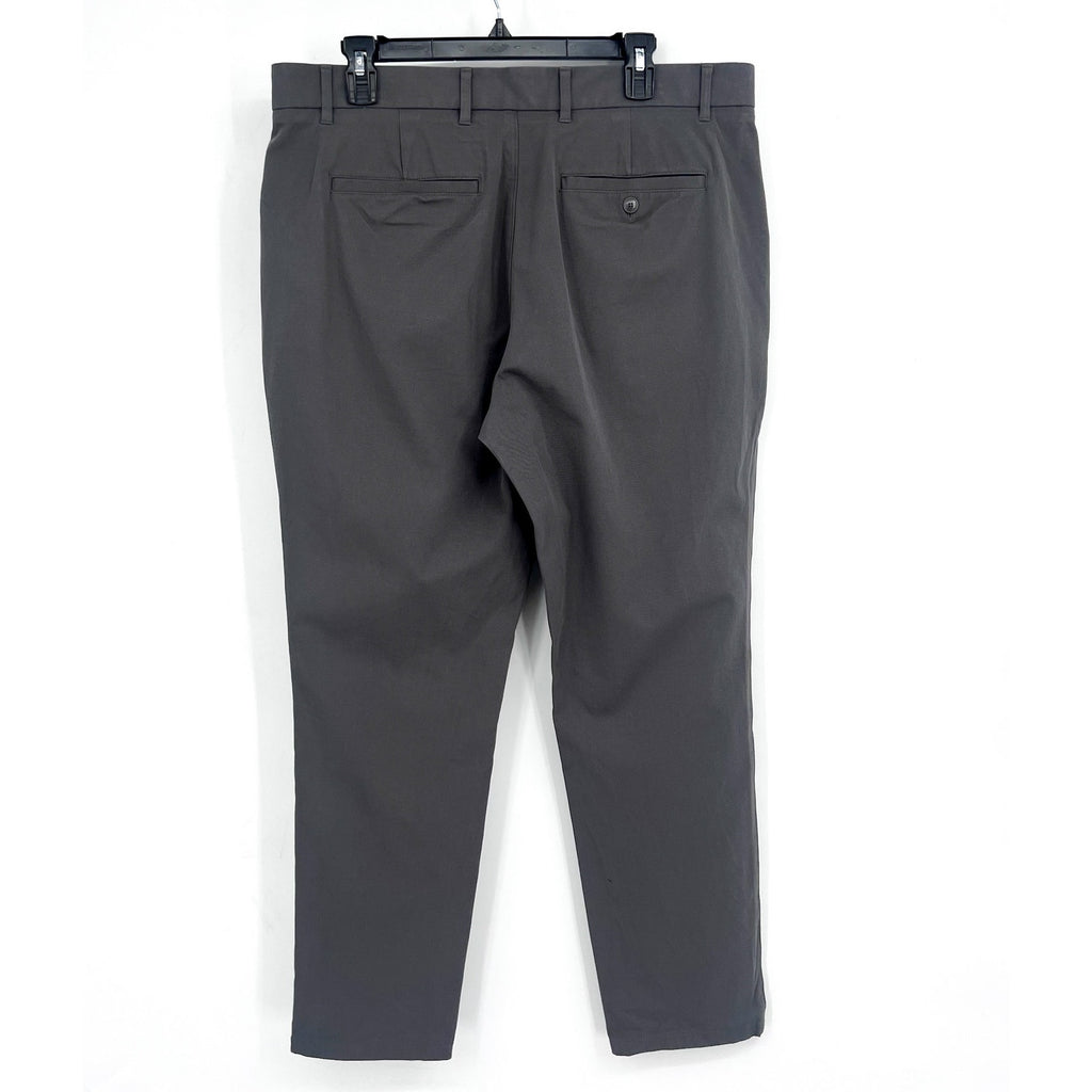EVERLANE Uniform Mens Performance Chino Pants 34x30 Slate Grey Athletic Fit NWT
