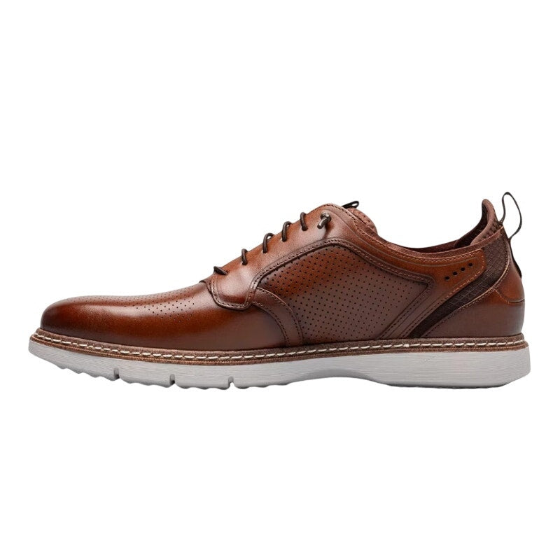 Stacy Adams Mens Sync Slip-On Oxfords Size 15 Wide Brown Leather NWOB