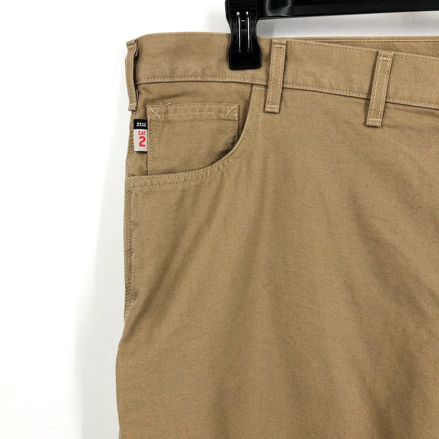 CARHARTT Men's FR Midweight Loose Fit Canvas Pants 50x32 Tan Golden Khaki NWT