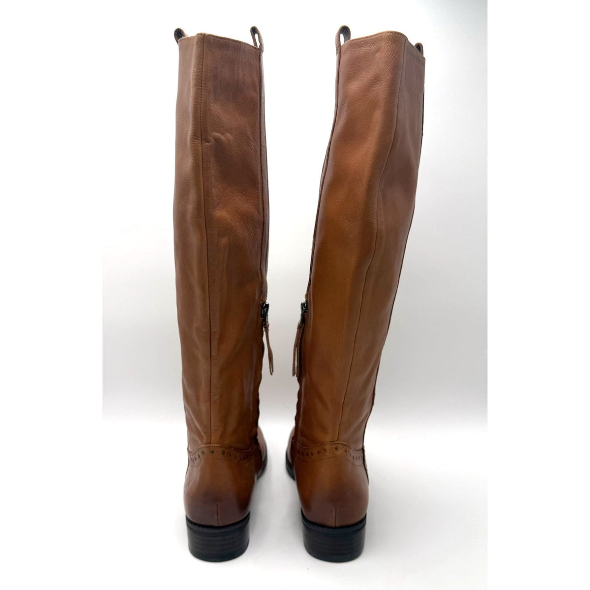 Sam Edelman Womens Prina Knee High Riding Boots Size 8 EU 38 Light Brown NWOB