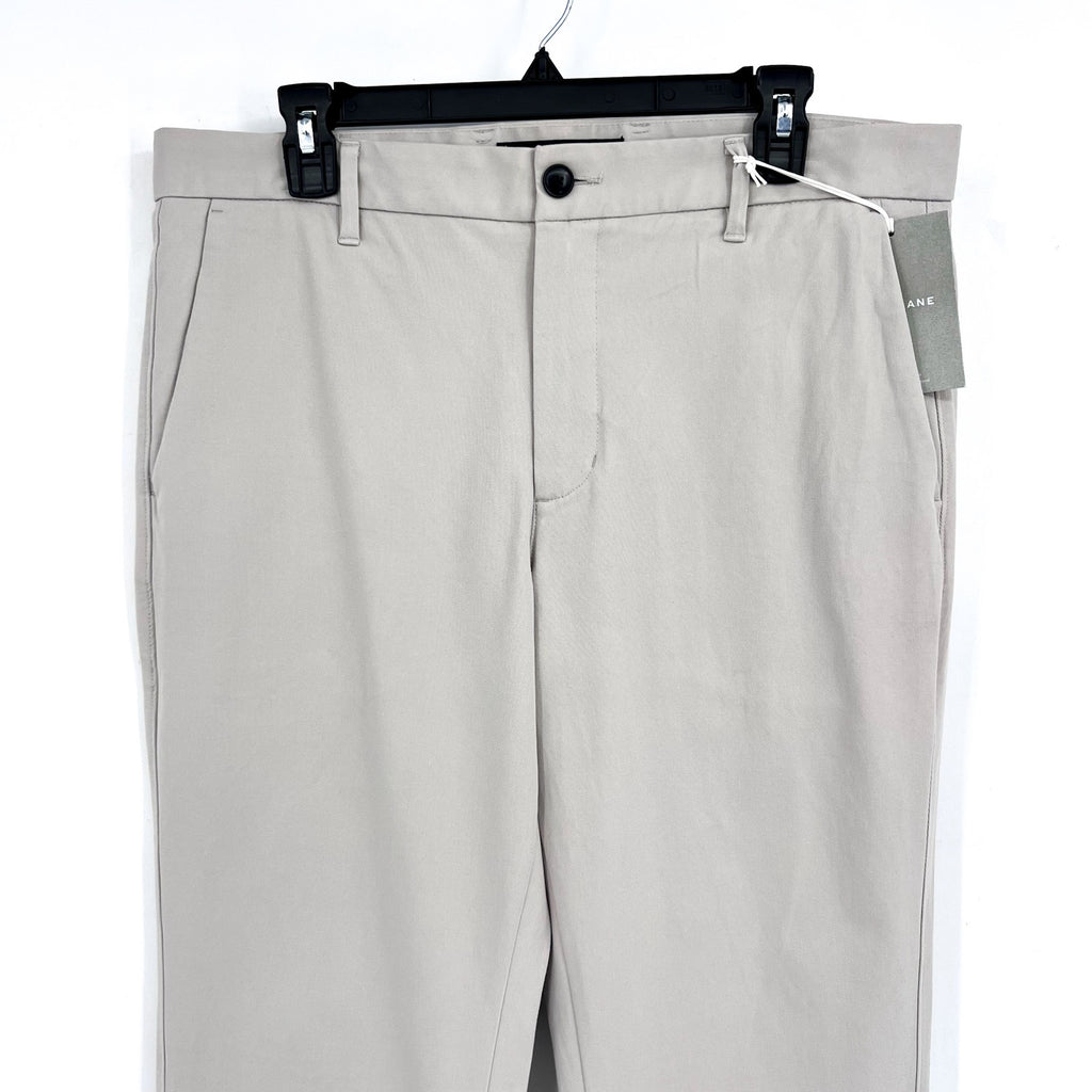 EVERLANE Men's Uniform Performance Chino 34x30 Stone Grey Pants NWT