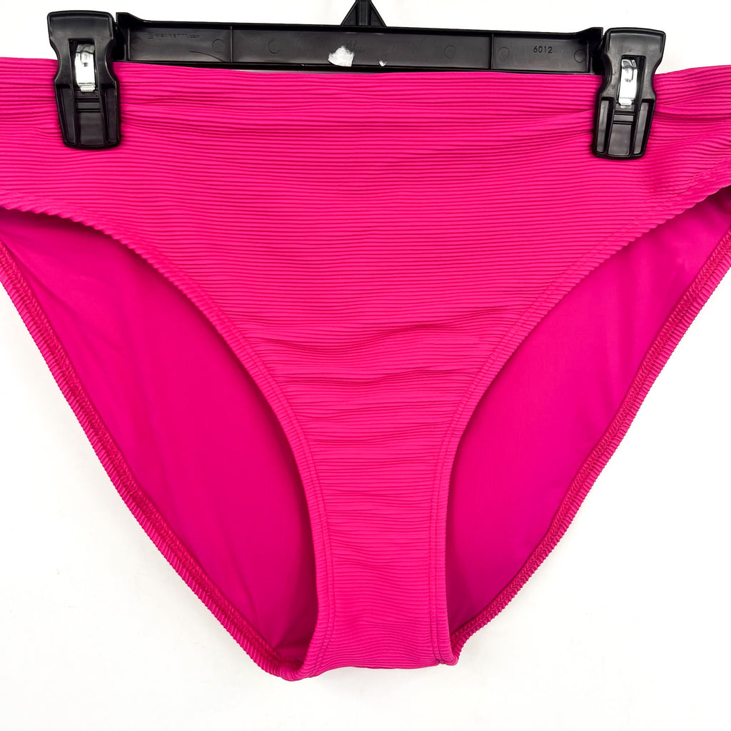 TOMMY BAHAMA Women's Ocean Point Hipster Bikini Bottom XL Pink Maui NWOT