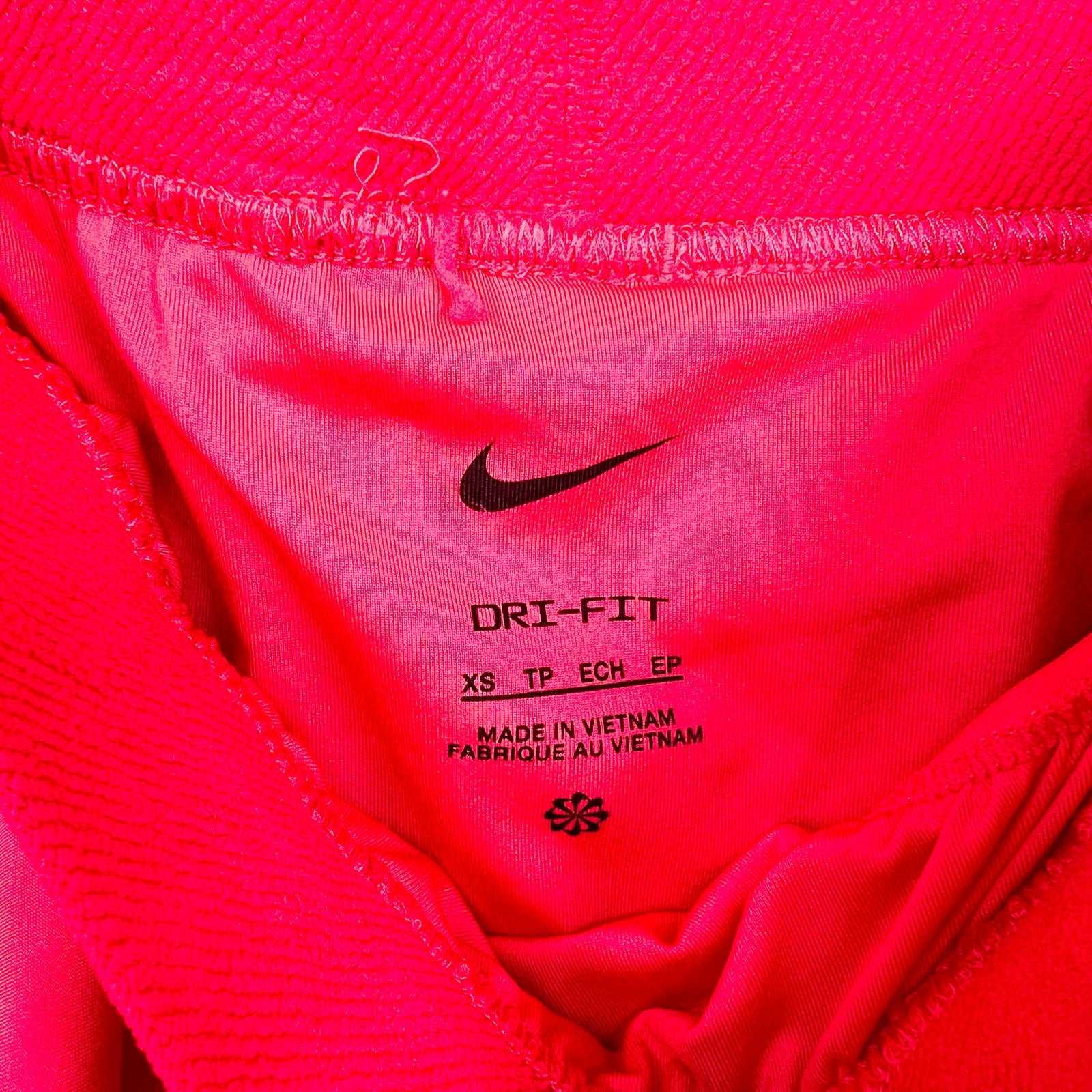 NIKE Women's Pro Tempo Mid-Rise Shorts XS Pinksicle Hot Punch Athletic NWT