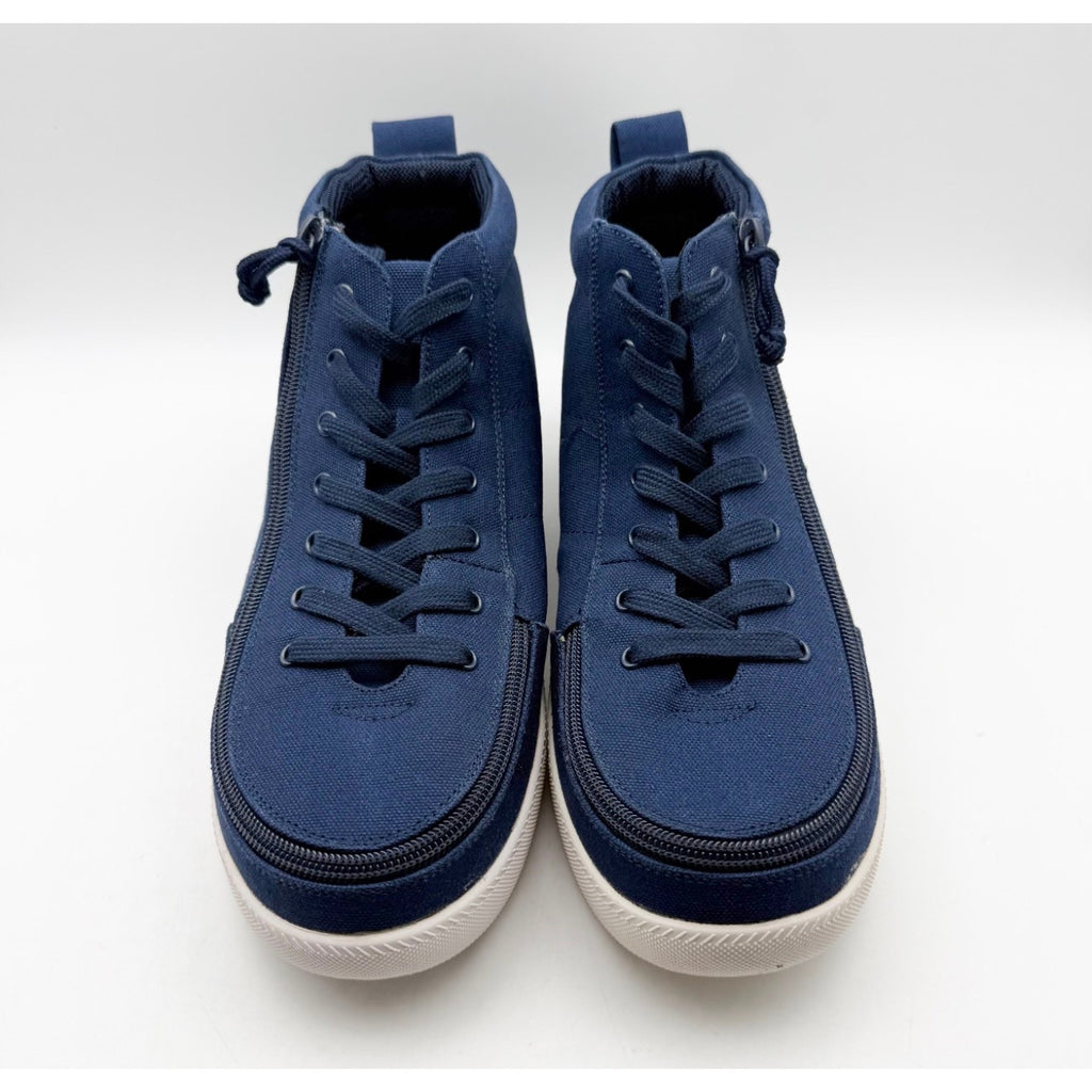 Billy Big Kids Classic MDR High Top Sneaker Size 9 EU 41 Navy Blue NIB