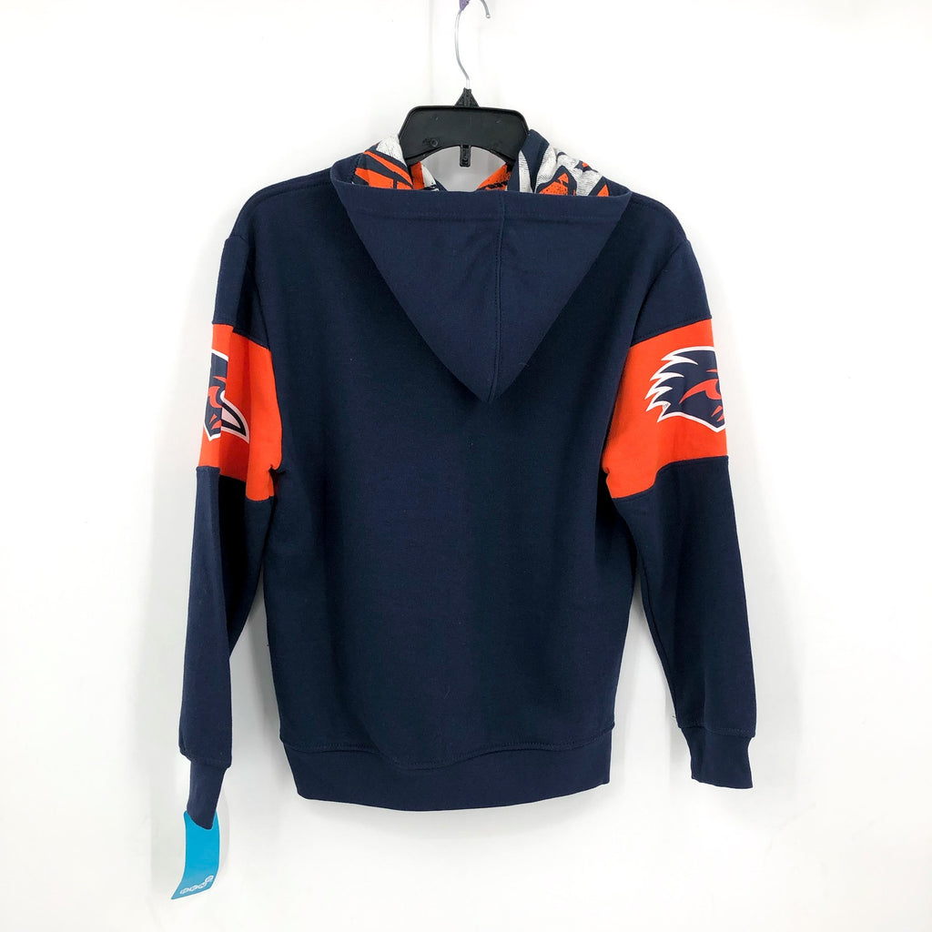 GEN 2 Kids UTSA Roadrunners Red Zone Hoodie Sweatshirt Large Navy Blue NWT