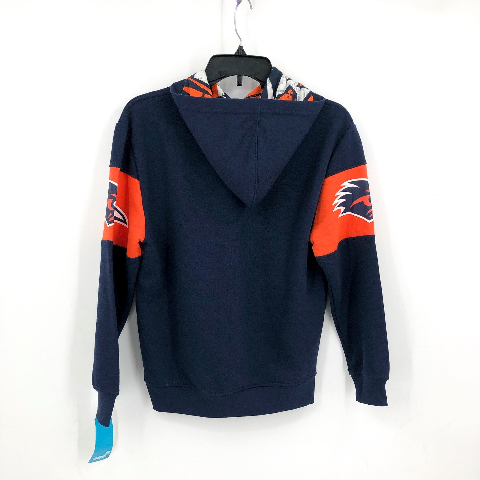 GEN 2 Kids UTSA Roadrunners Red Zone Hoodie Sweatshirt Large Navy Blue NWT