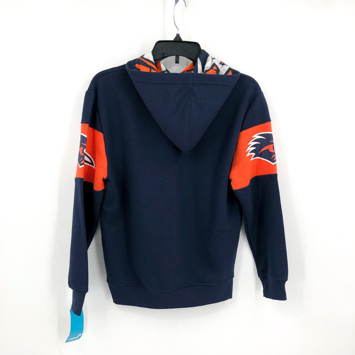 GEN 2 Kids UTSA Roadrunners Red Zone Hoodie Sweatshirt Large Navy Blue NWT