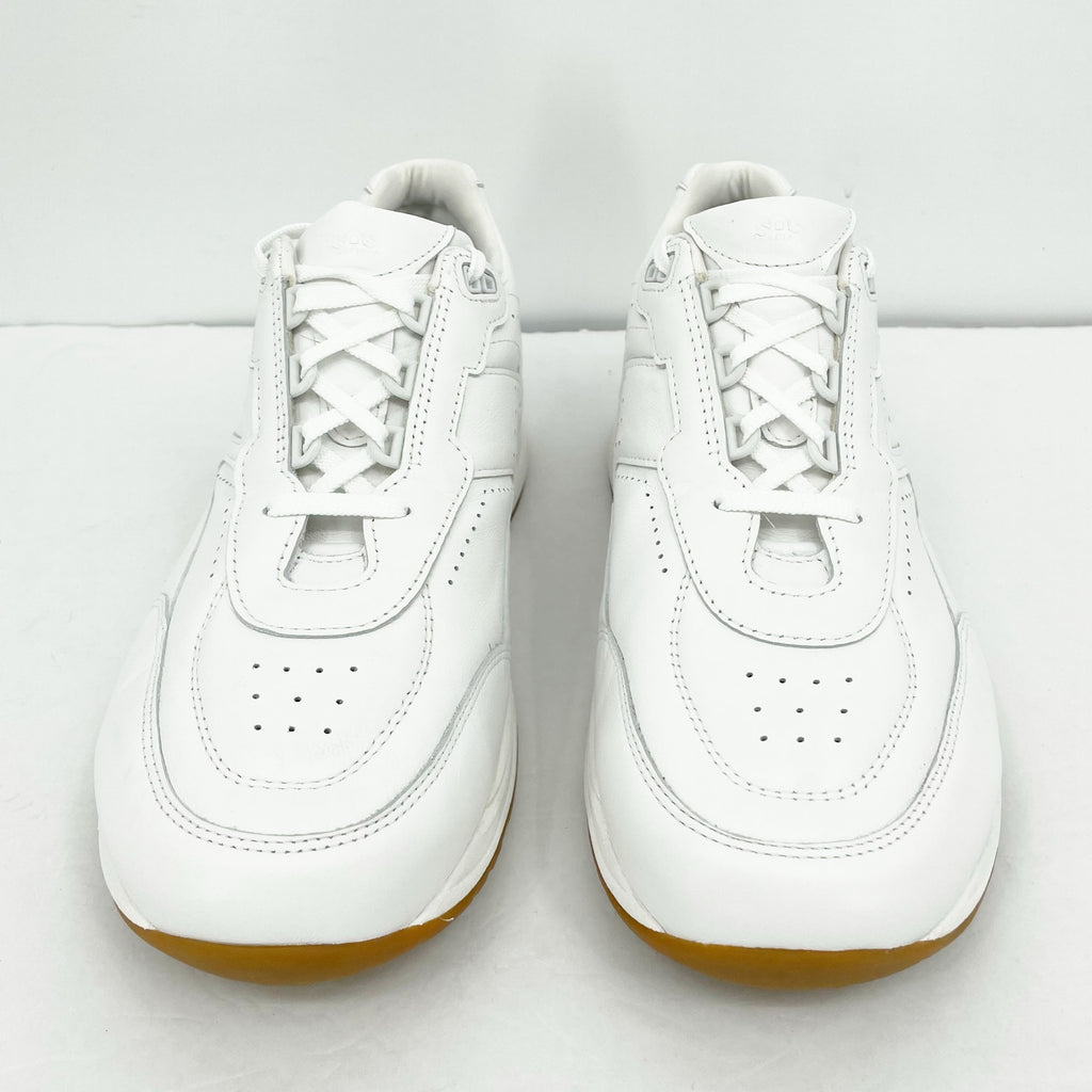 SAS Mens Journey II Sneakers Size 14.5 Wide White Leather Athletic NIB