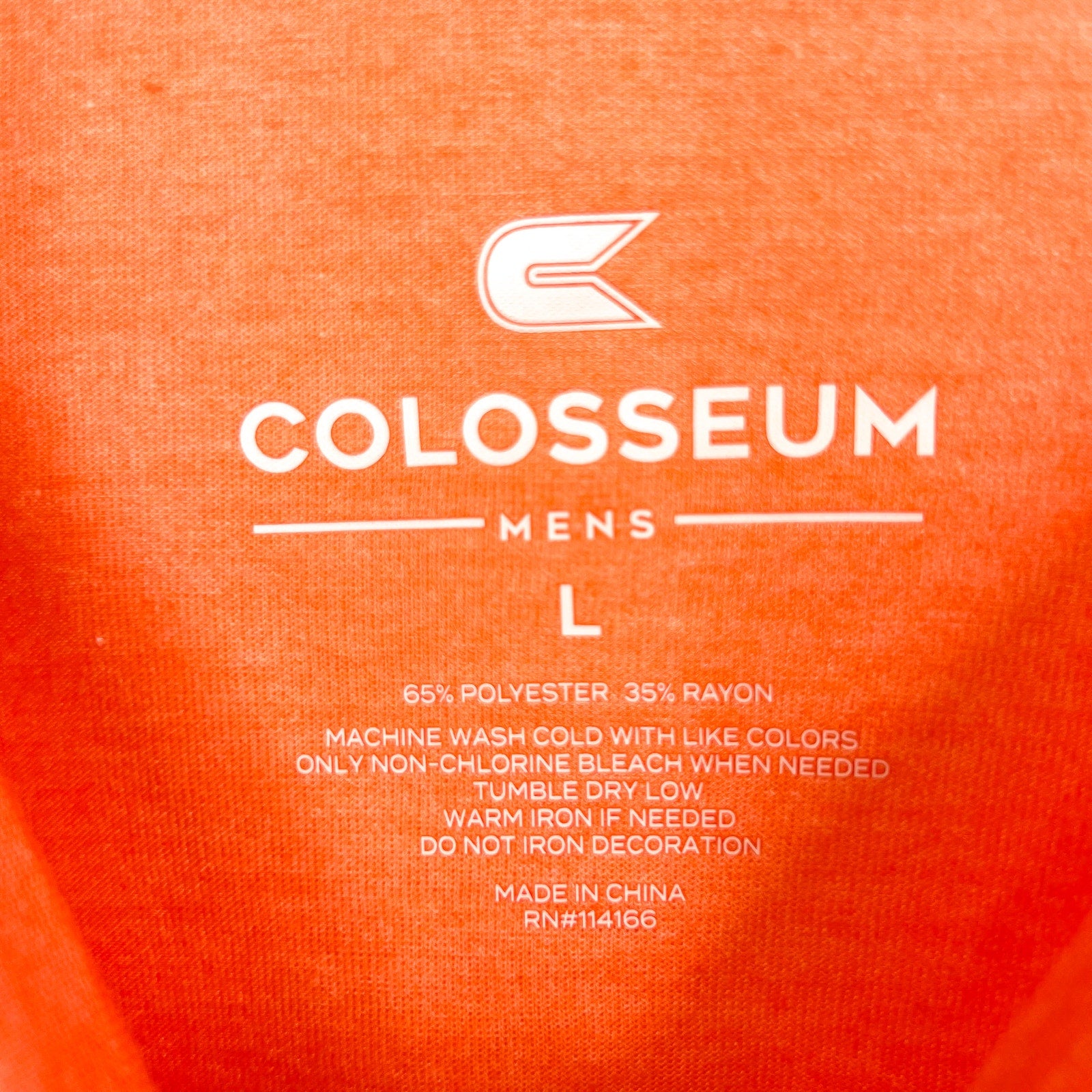 COLOSSEUM Mens Sam Houston State Bearkats Long Sleeve T-Shirt Large Orange NWT