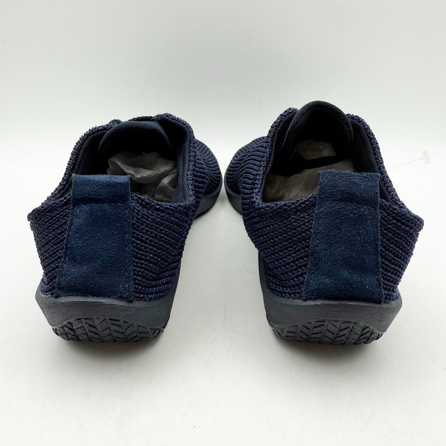 Arcopedico Womens LS Lace up Casual Shoes EU 41 US 9.5-10 M Blue Knit NIB