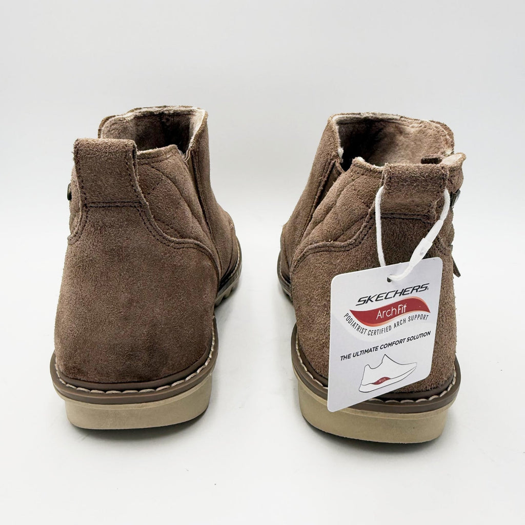 Skechers Womens Arch Fit Mojave Boundless Bliss Ankle Bootie Size 8.5 Brown NWOB