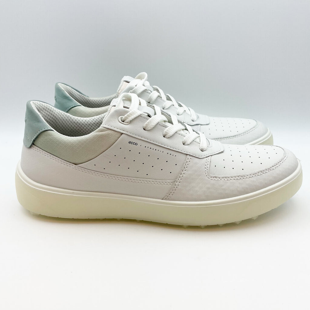 ECCO Womens Tray Hydromax Hybrid Golf Shoes US 10 EU 41 White Leather NIB