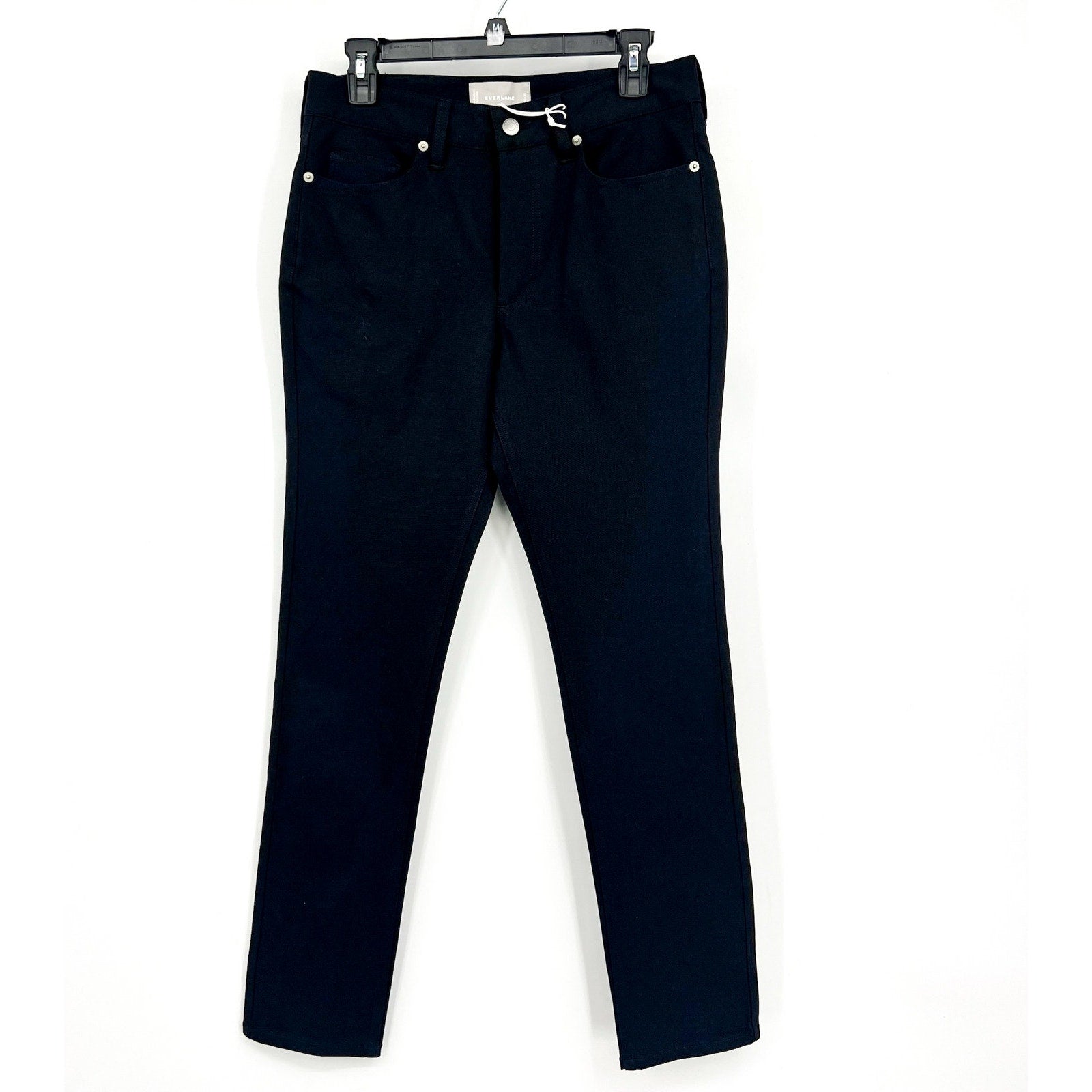 EVERLANE Men's The Performance 5-Pocket Pants 30x34 Black Chino Stretch NWT