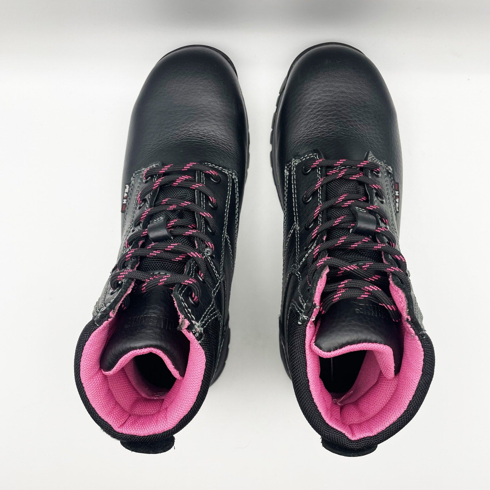Wolverine Womens Piper Composite-Toe 6" Work Boots Size 7 M Black WP Leather NIB